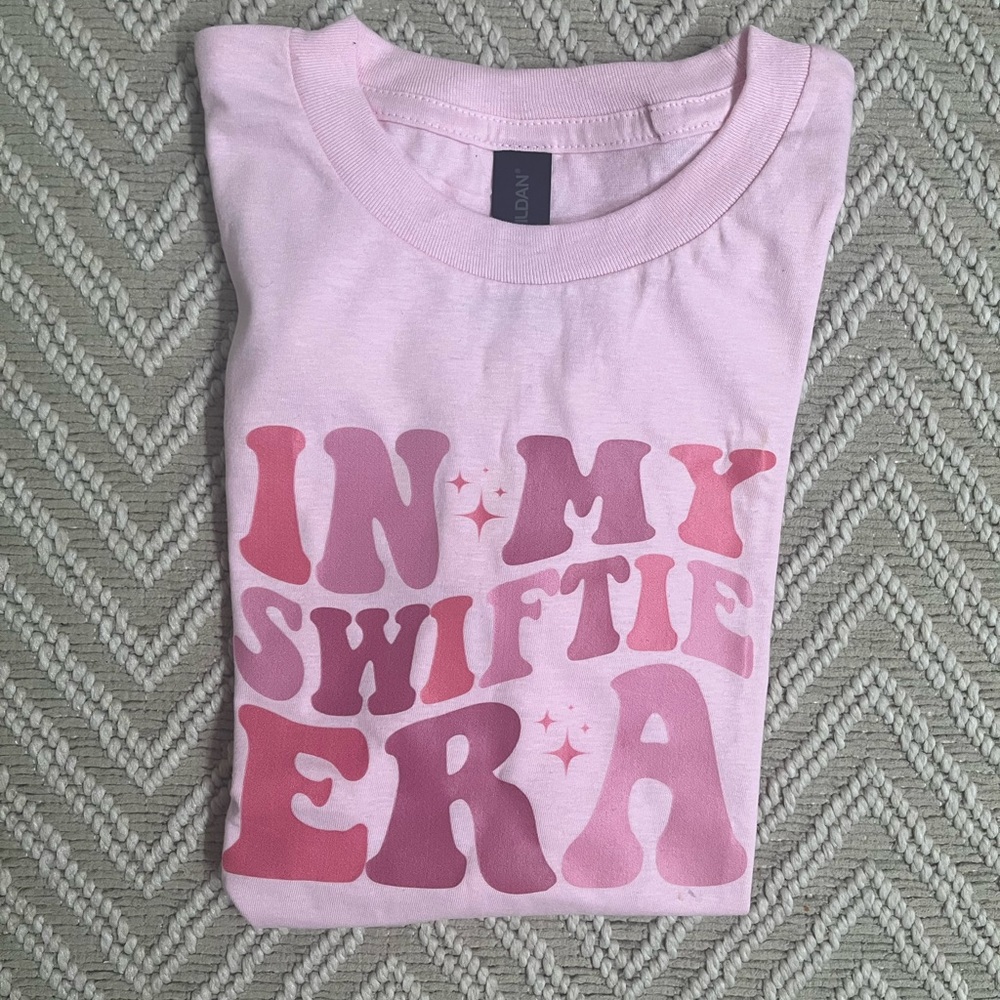 In My Swiftie Era Kids’ Pink T-Shirt
